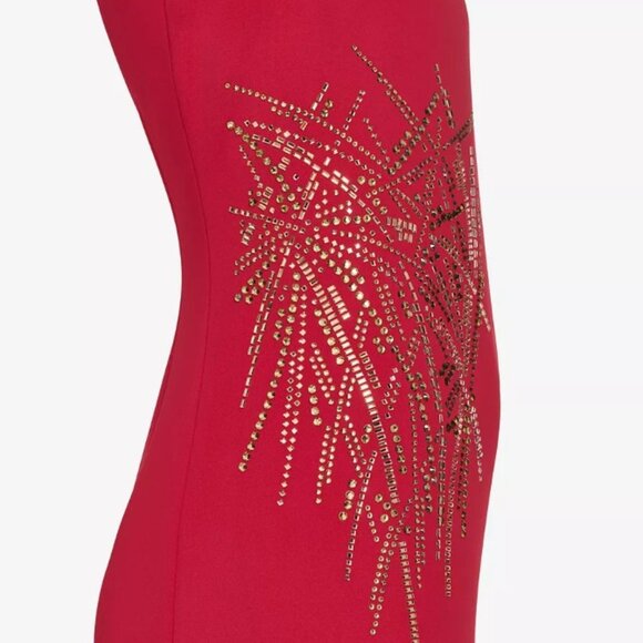 Andrew Marc Sleeveless Beaded Sheath Dress NWT Size 10 - Picture 6 of 6